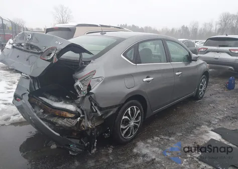 2017 Nissan Sentra Sv из США, поврежденный, VIN 3N1AB7APXHY295731